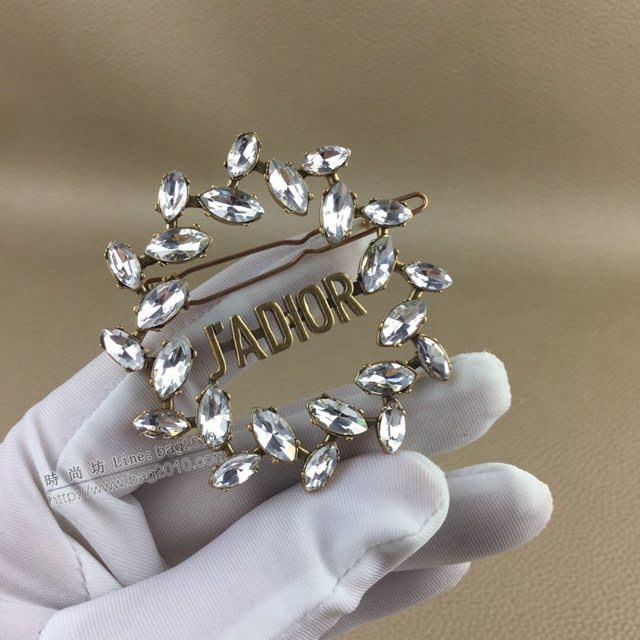 Dior飾品 迪奧經典熱銷款髮夾 Dior頭飾  zgd1172